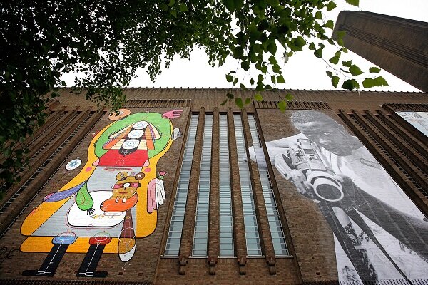 Tate Modern Launch Street art Exhibition On Building Exterior